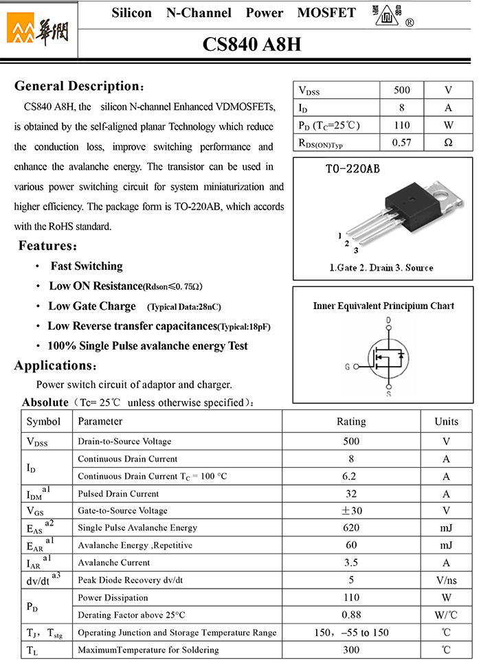 CS840 A8H-1