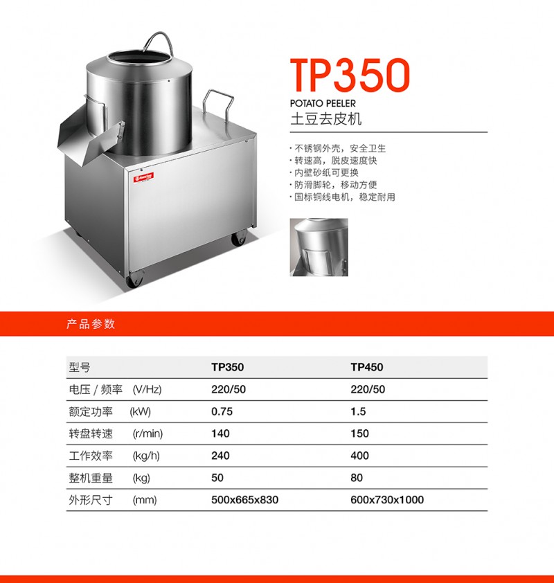 詳情-土豆去皮機TP350